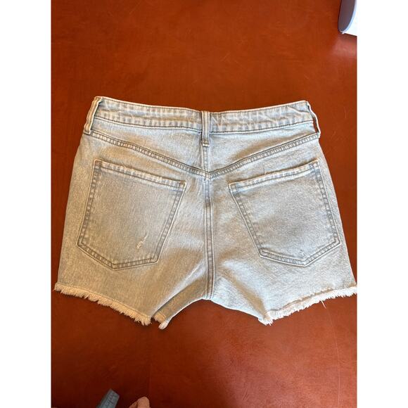 Old Navy High-Waisted OG Jean Shorts Light Wash Women’s 8 Cut Off Stretch - Picture 7 of 7